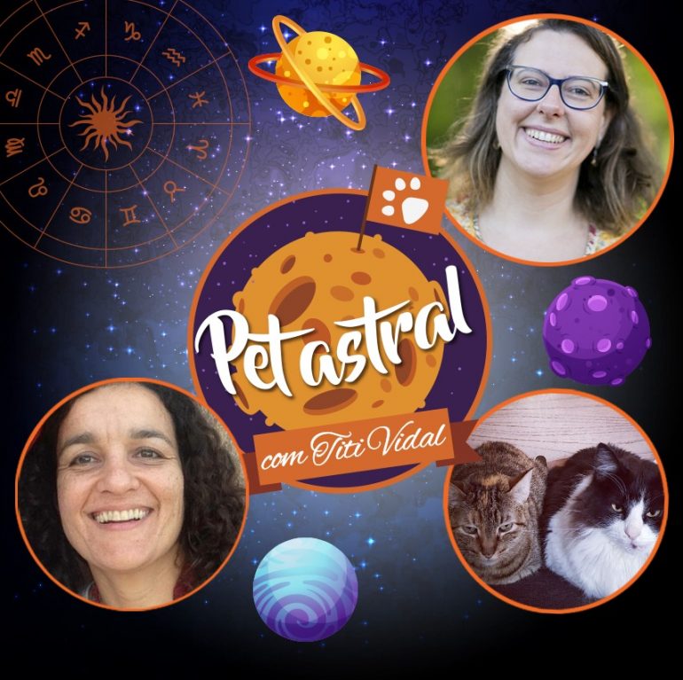 PetAstral: a gateira Piky e seus felinos fofos, Pituca e Marujo