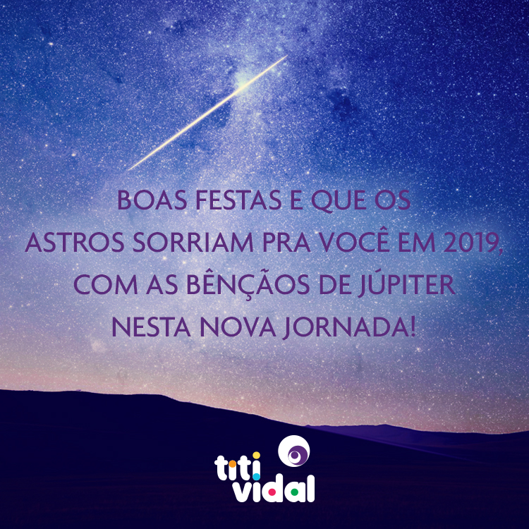 Boas festas!