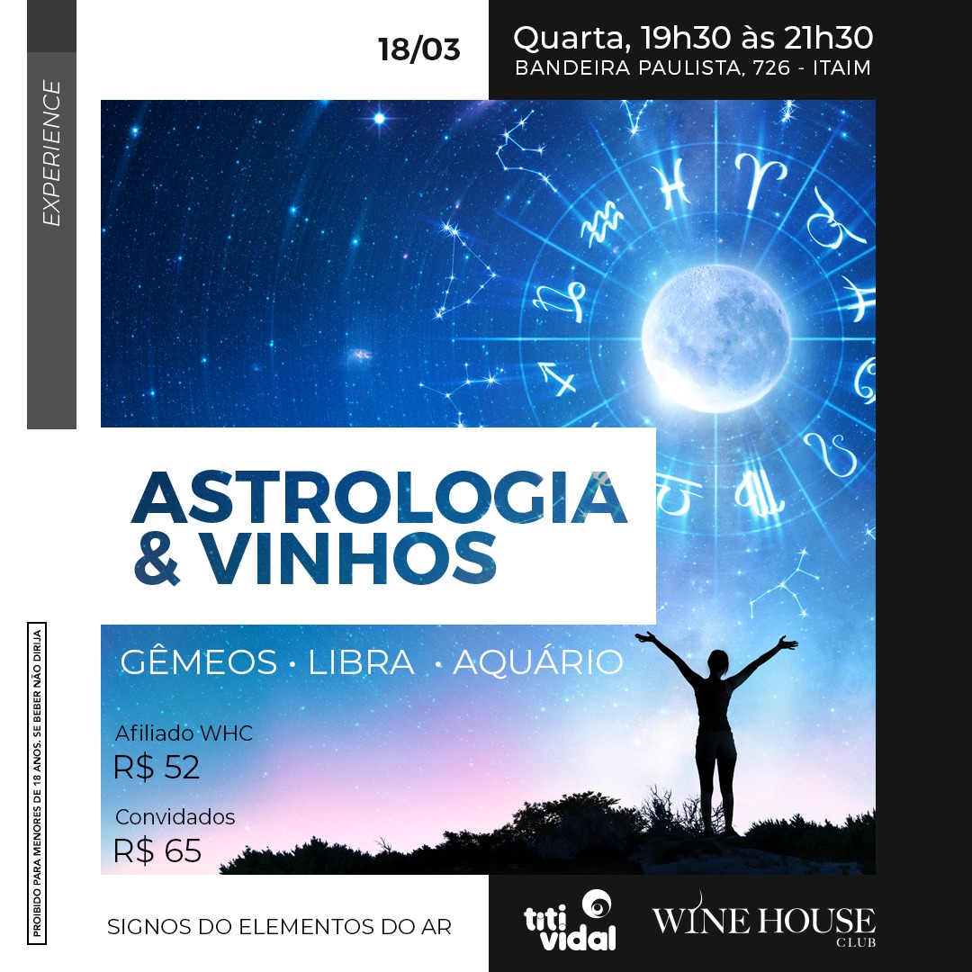 Vinho & Astrologia - Elemento Ar