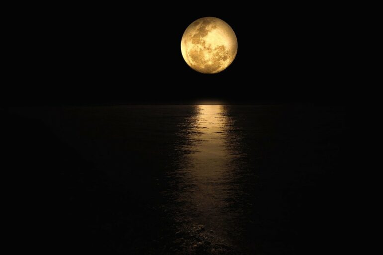 Lua Cheia com Eclipse Lunar