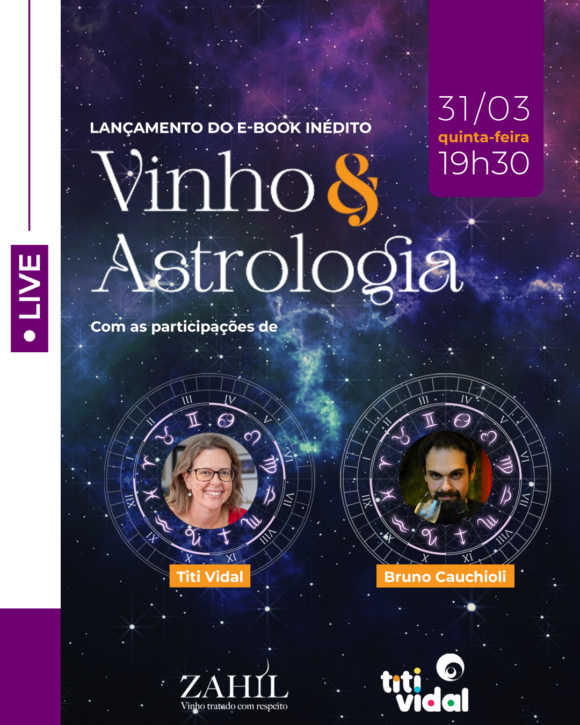 Live Ebook: Vinho & Astrologia