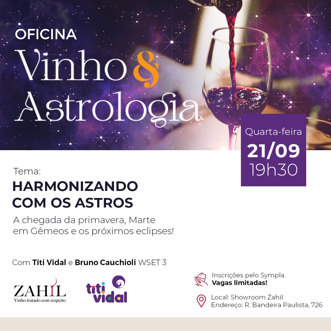 Vinho e Astrologia: harmonizando com os astros