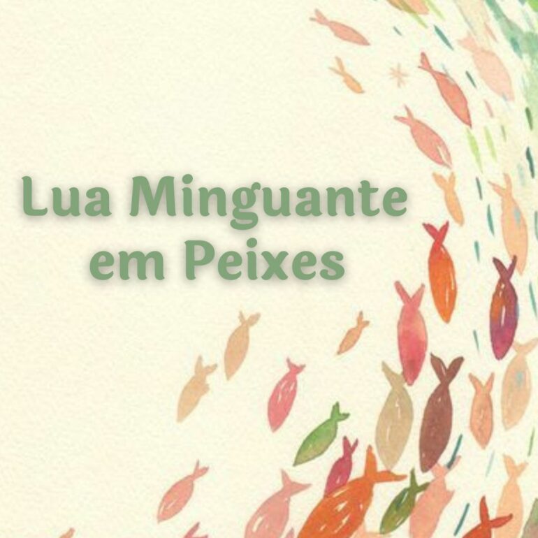 LUA MINGUANTE EM PEIXES