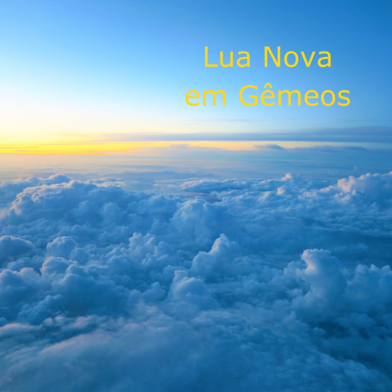 Lua Nova em Gêmeos