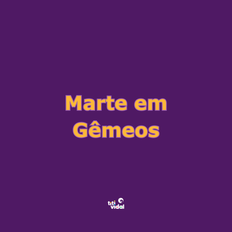 Marte em Gêmeos