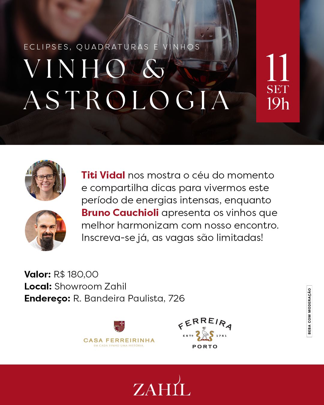 Vinho e Astrologia: eclipses, quadraturas e vinhos