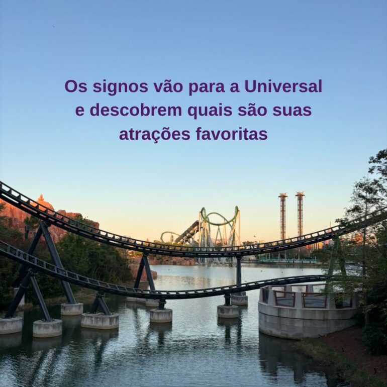 Os signos vão para a Universal Resort Orlando e descobrem quais são suas atrações favoritas