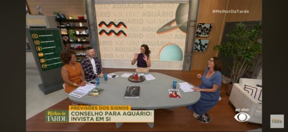Minha participação no Melhor da Tarde na Band TV