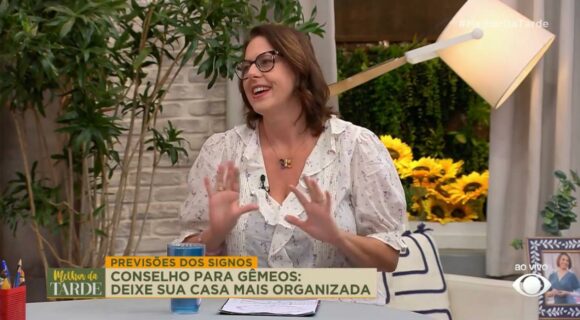 Previsões astrológicas no Melhor da Tarde (Band TV)