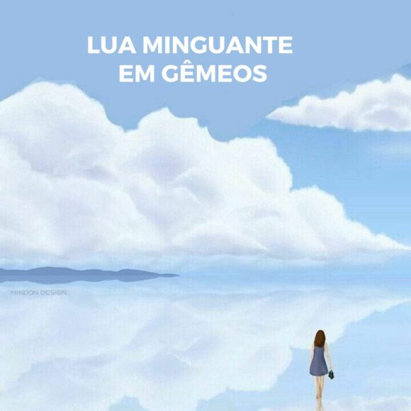 LUA MINGUANTE EM GÊMEOS