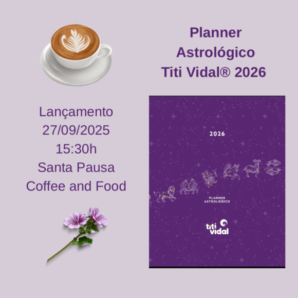 Lançamento Planner Astrológico Titi Vidal® 2026