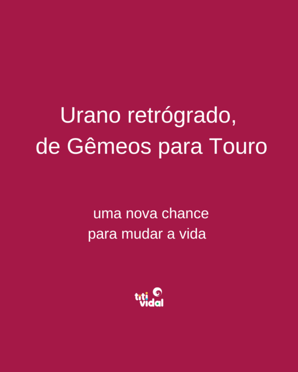 Urano está retrógrado