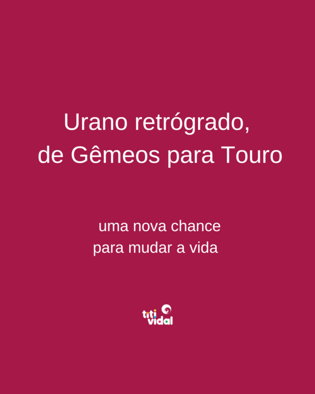 Urano está retrógrado