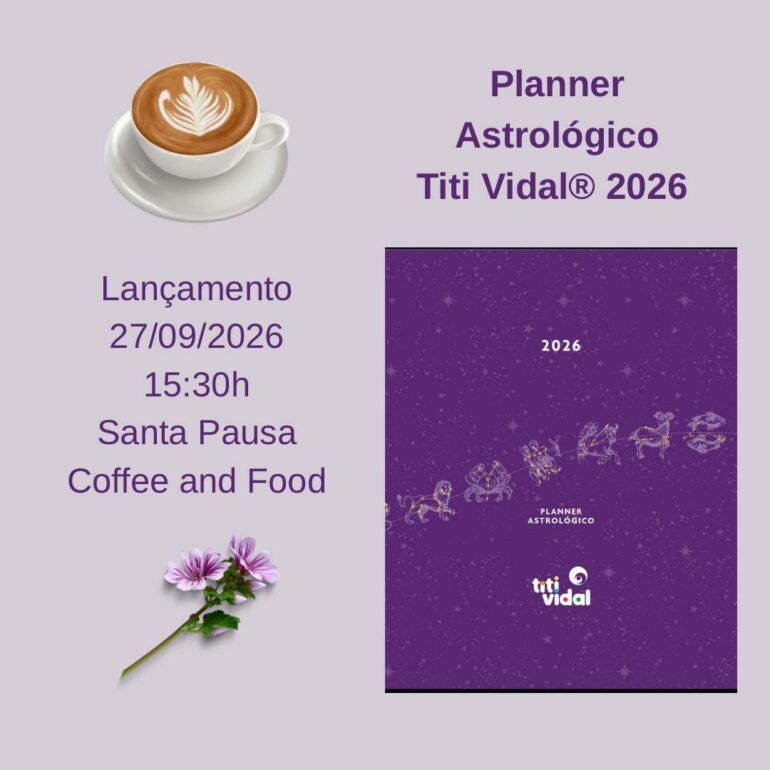 Lançamento Planner Astrológico Titi Vidal® 2026