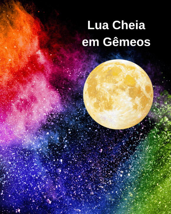 Lua cheia em Gêmeos
