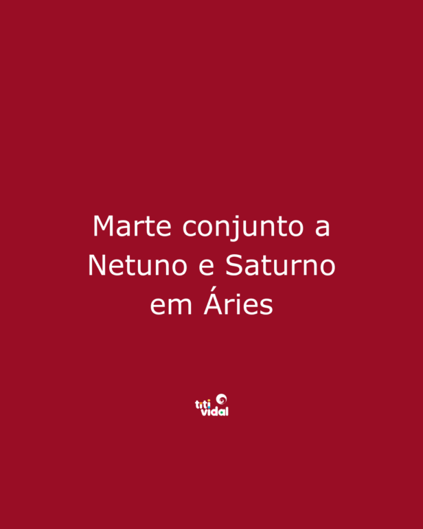 As conjunções Marte e Netuno e Marte e Saturno