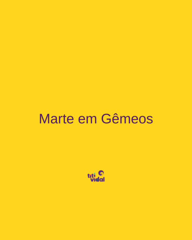 Marte em Gêmeos